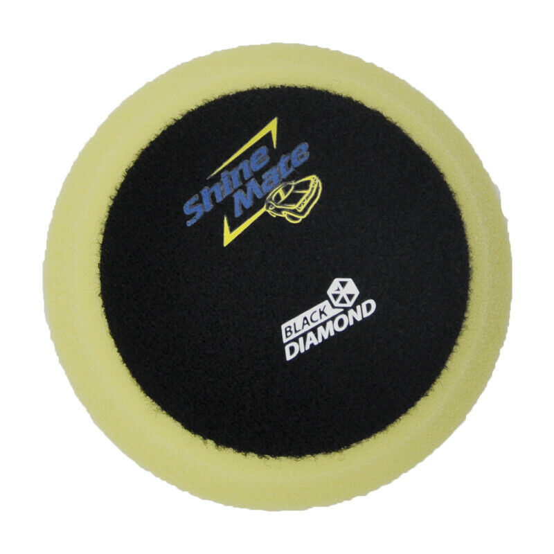 ShineMate 4 Foam Pad High Cutting Buffing Pads (T80 Black Diamond Line) - Perfect for Car Detailing, Polishing & Paint Correction