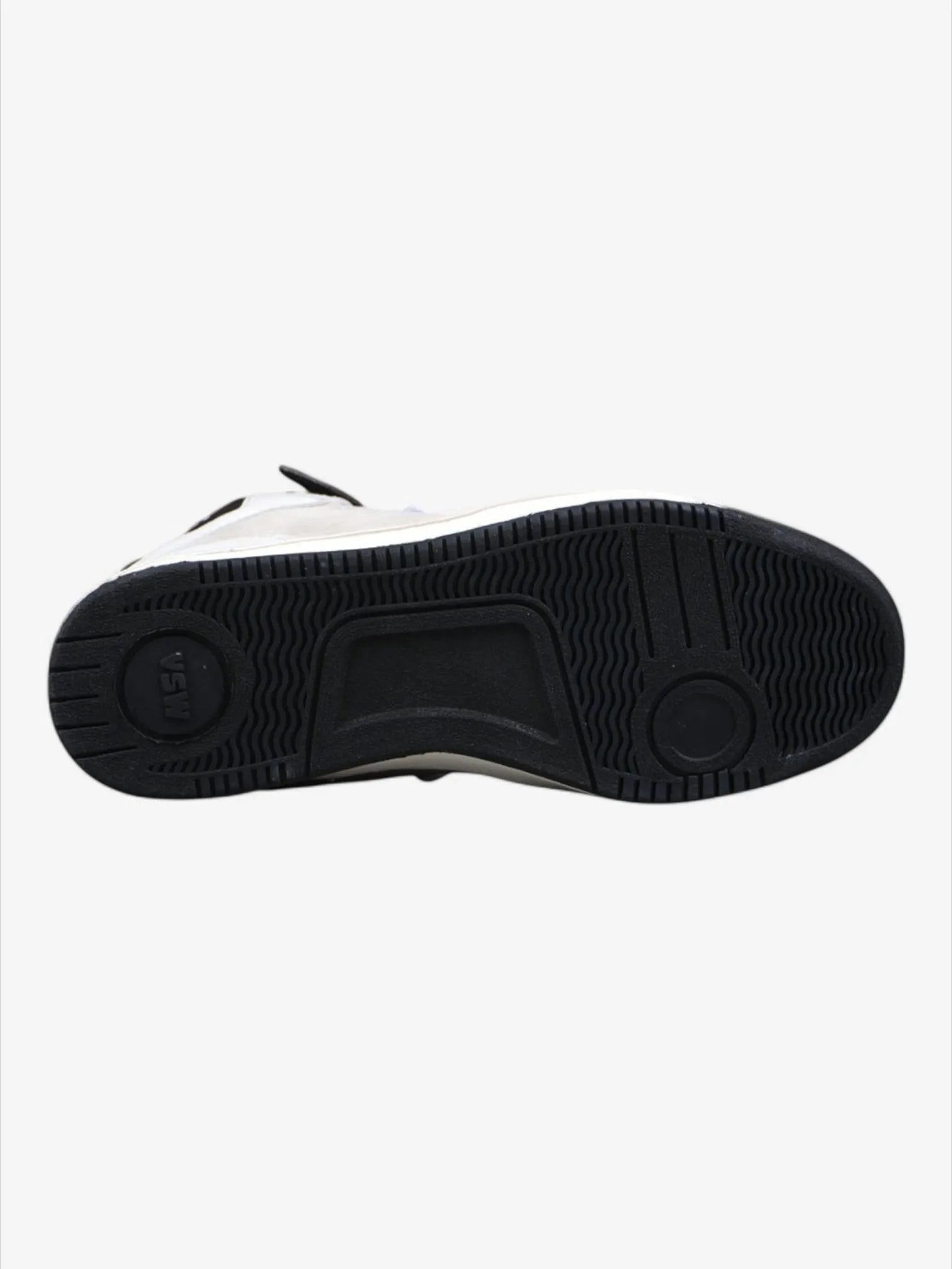 Vision Street Wear MC1400 Skate Shoes - Raw Black High Top Sneakers for Men | Durable & Comfortable for Skateboarding, Streetwear Fashion & Casual Wear