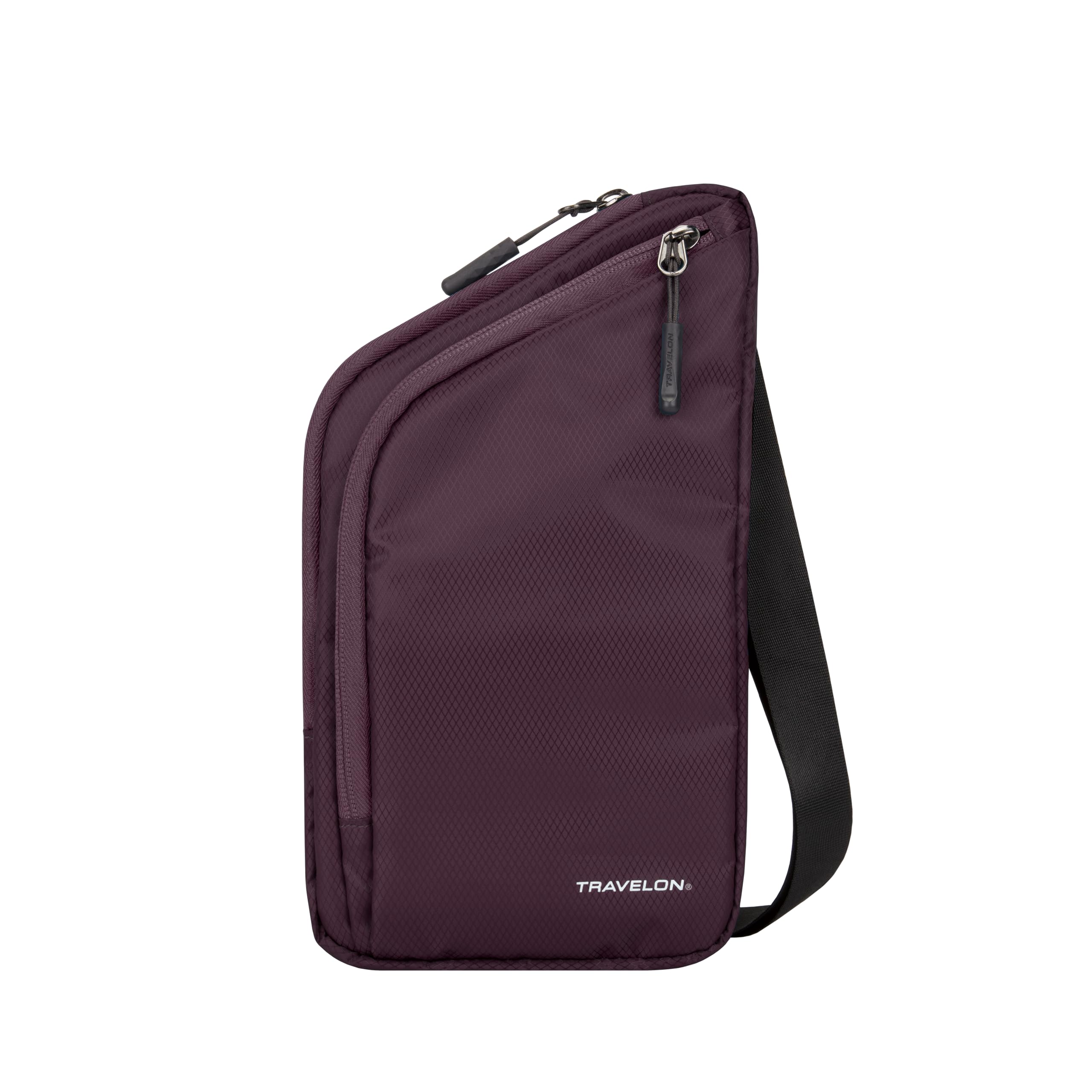 Travelon Anti-Theft Crossbody Bag for Women & Men – Lightweight Slim Travel Purse with RFID Blocking – Perfect for Airports, Sightseeing & Daily Commute