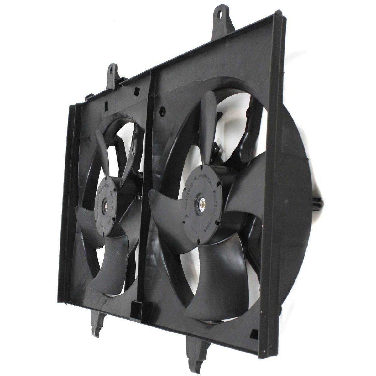 2003-2007 Nissan Murano Radiator Cooling Fan Replacement - High Performance Aluminum Alloy Auto Part for Engine Cooling System - Perfect for Summer Driving & Heavy Traffic Conditions