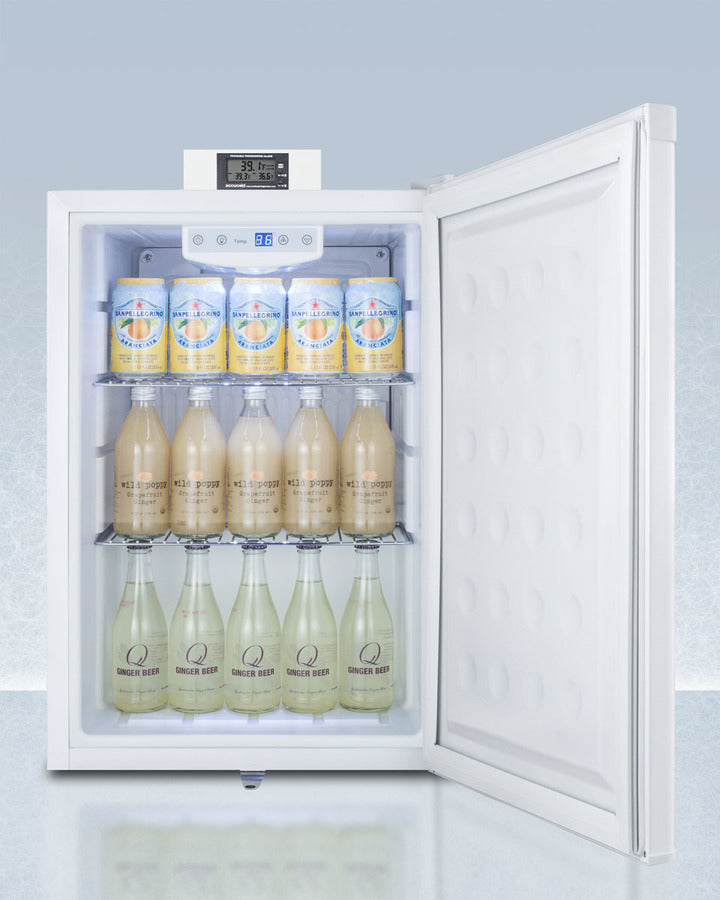 Accucold FF31L7NZ Compact Commercial Refrigerator - NSF Approved Nutrition Center Series, Ideal for Restaurants, Cafes, and Medical Facilities