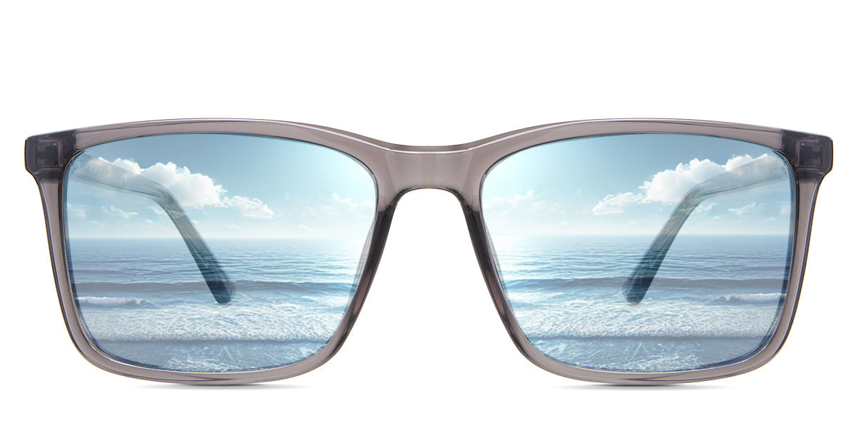 Ziggy Men's Prescription Tinted Glasses - Stylish & UV Protection for Driving, Reading & Outdoor Activities