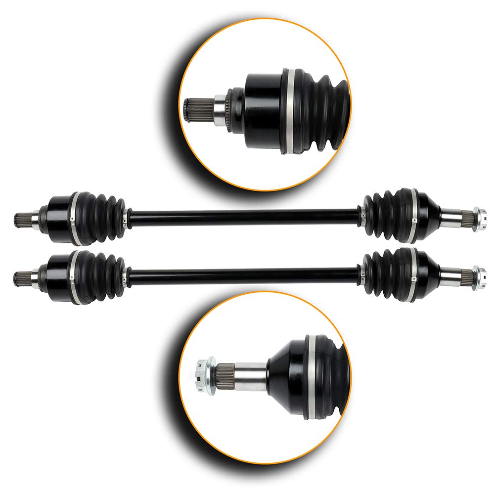 CCIYU CV Joint Half Axle Drive Shaft Assembly Replacement for Arctic Cat Wild 4 X 1000 (A302302-2) - 2 Pack - Fits 2012-2015 Models - Front Left & Right - Perfect for Off-Road ATV Maintenance & Trail Repairs