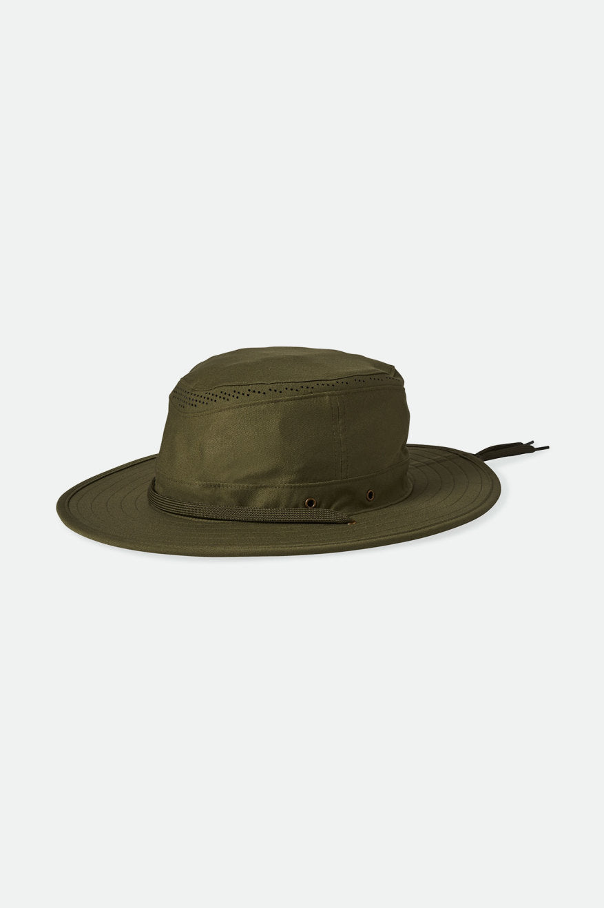 Coolmax Packable Safari Bucket Hat for Men & Women - Lightweight, Breathable Sun Protection - Olive Green for Outdoor Adventures, Travel & Hiking