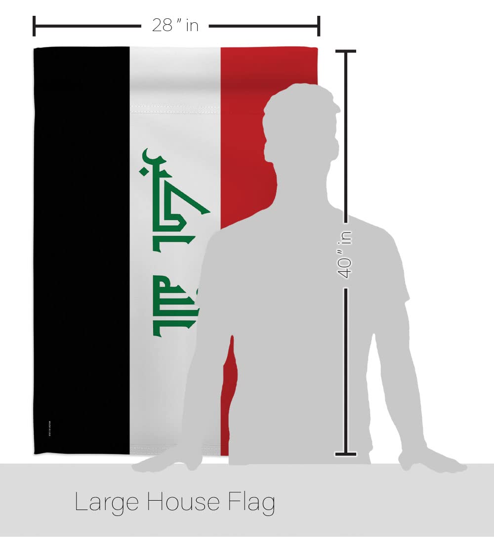 Iraq National Flag Set 28x40