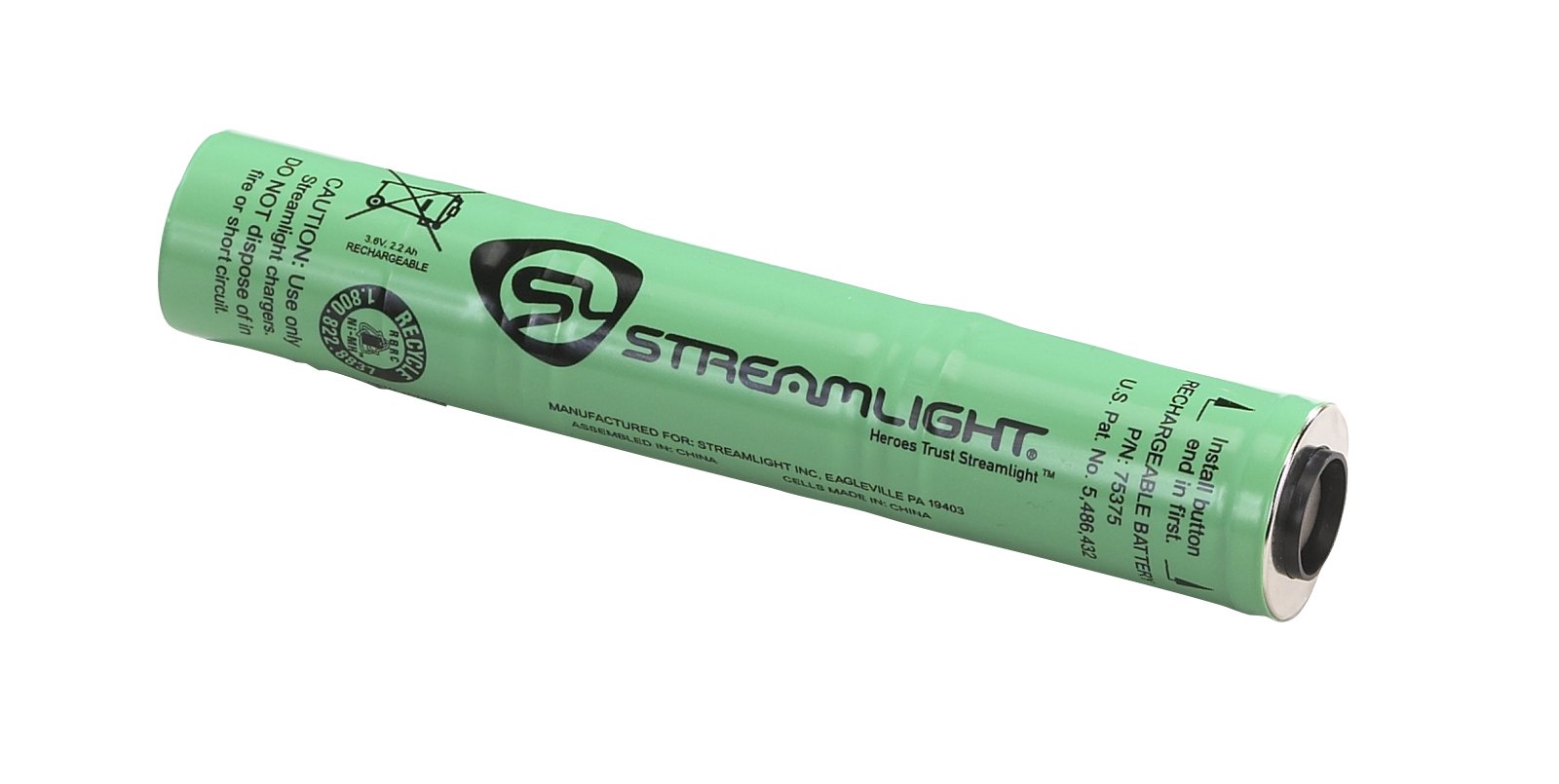 Streamlight 75980 Stinger LED HPL Rechargeable Flashlight - 800 Lumens, Black | High-Performance Tactical Flashlight for Law Enforcement, Security & Outdoor Adventures