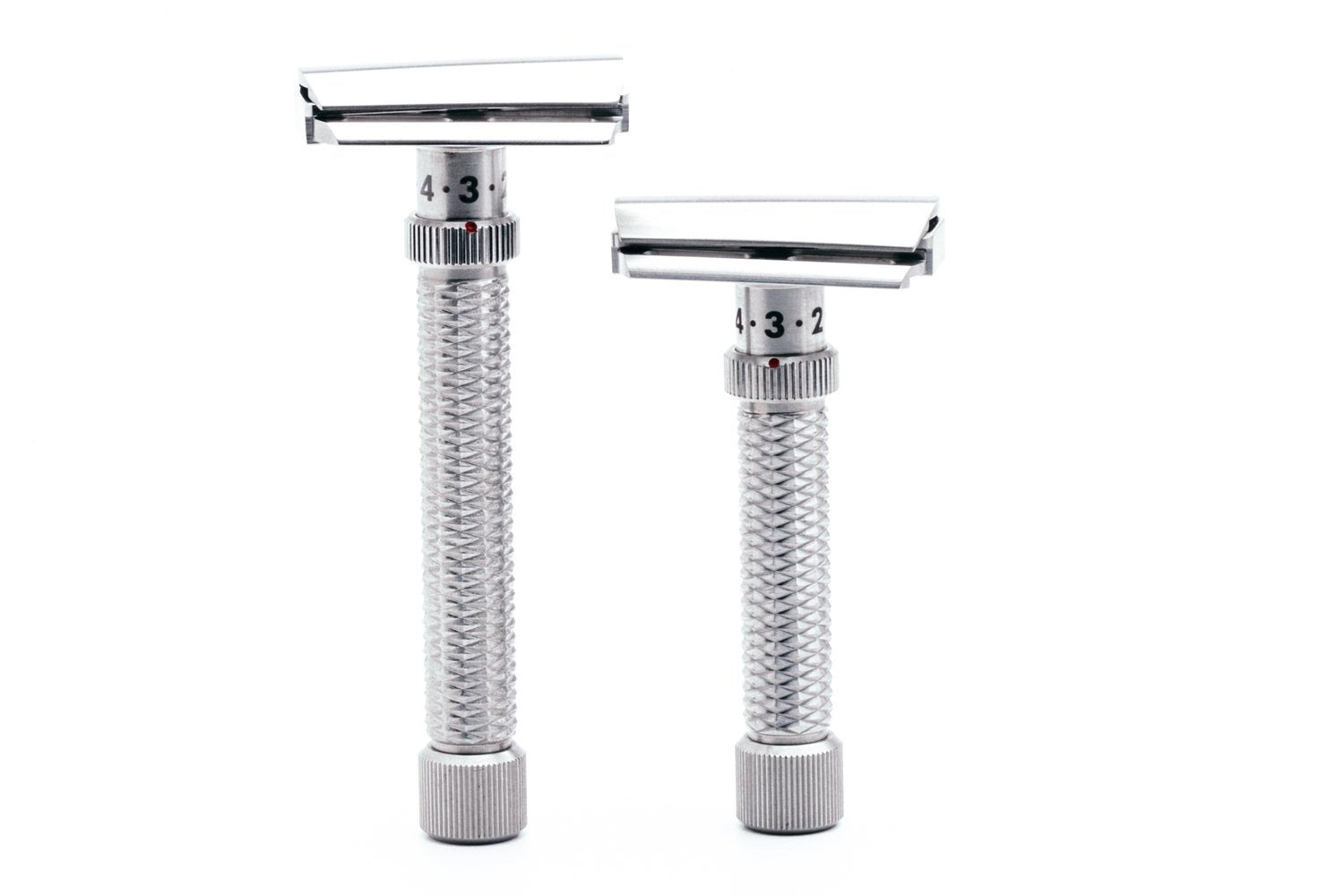 Rex Supply Co. Konsul XL Slant Adjustable Stainless Steel Safety Razor - Premium Men's Shaving Tool for Smooth Shave - Perfect for Wet Shaving & Beard Grooming at Home or Travel