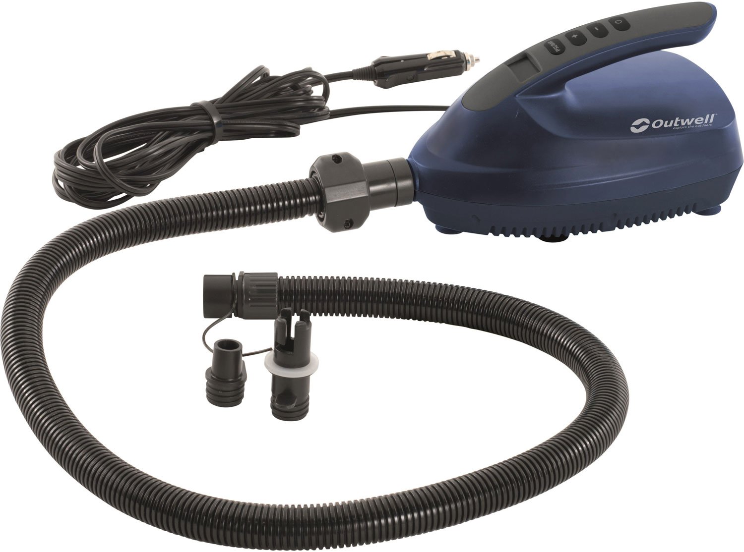 12V Navy Squall Tent Pump - Heavy Duty Air Pump for Military Tents, Camping & Outdoor Adventures - Waterproof & Portable Air Inflation Device