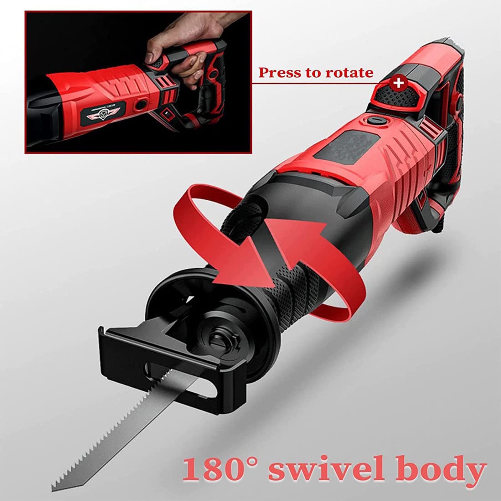 Cordless Electric Butchers Saw - 1300W Bone Cutter for Meat & Poultry | Home & Commercial Use