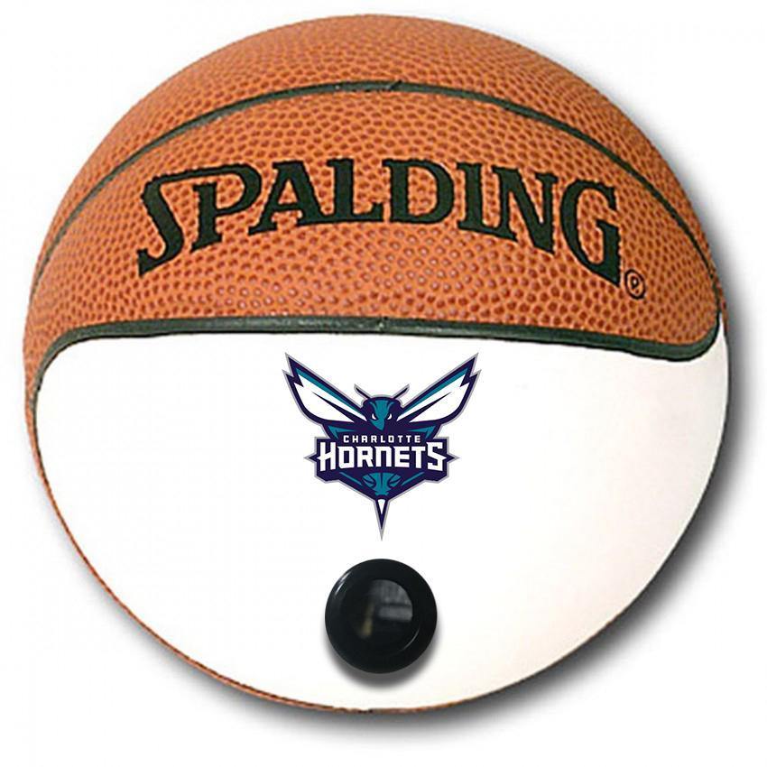 Official NBA Charlotte Hornets Miniature Basketball - Collectible Sports Memorabilia with Team Logo - Perfect for Fans, Gifts & Home Decor