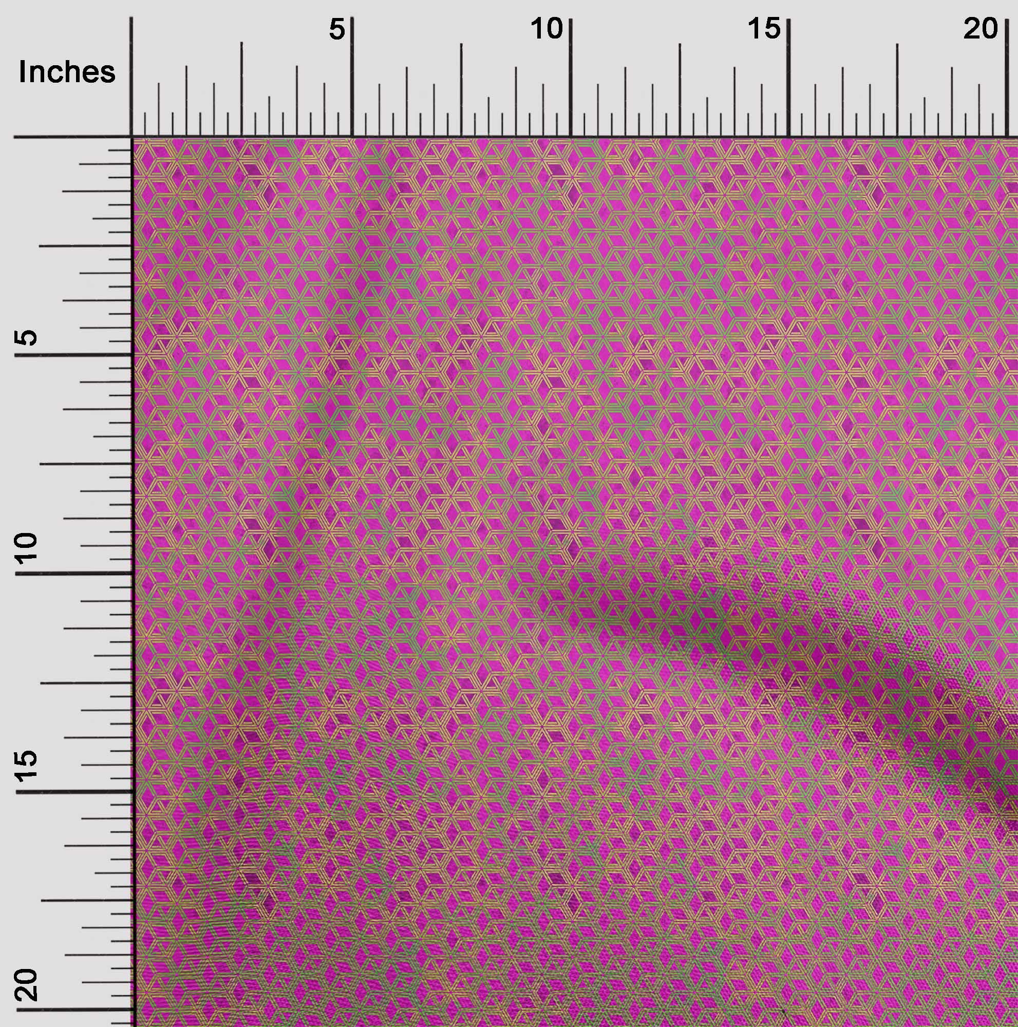 oneOone Cotton Poplin Fuschia Pink Batik Dress Fabric - 56 Inch Wide Printed Material by The Yard | Perfect for DIY Dresses, Skirts & Home Decor Projects