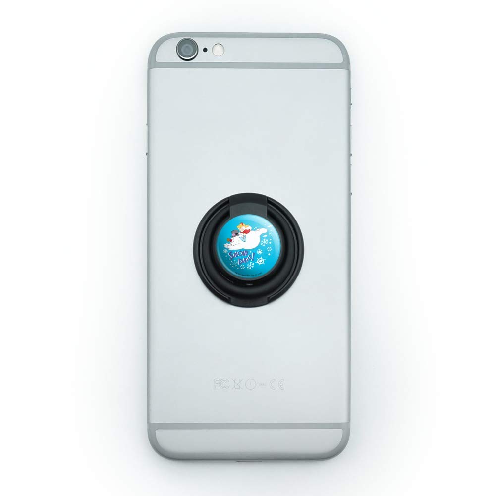 Frosty The Snowman Snow Days Phone Ring Holder - Adjustable Finger Grip Stand for iPhone, Samsung & Smartphones - Perfect for Christmas Gifts, Winter Travel & Selfies