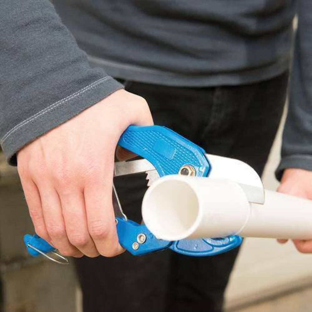 MS137 Vinyl Pipe Cutter - 42mm Heavy Duty PVC Pipe Cutting Tool for Plumbing, DIY Projects (Color Options Available) - Perfect for Home Repairs, Irrigation Systems & Crafting