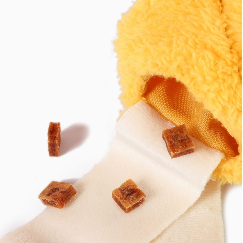 HugSmart Scarecrow Enrichment Toy for Dogs - Interactive Chew Toy for Puppies & Small Dogs - Perfect for Indoor & Outdoor Play, Training, and Anxiety Relief