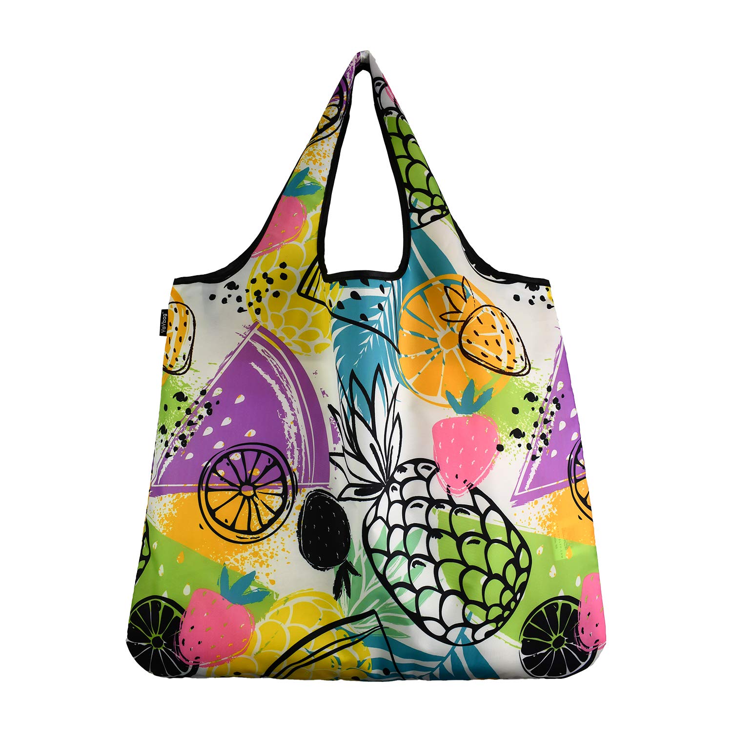 Large Reusable Shopping Bags - Eco-Friendly Jumbo Tote Bags for Groceries, Beach & Daily Use | Fashionable & Durable