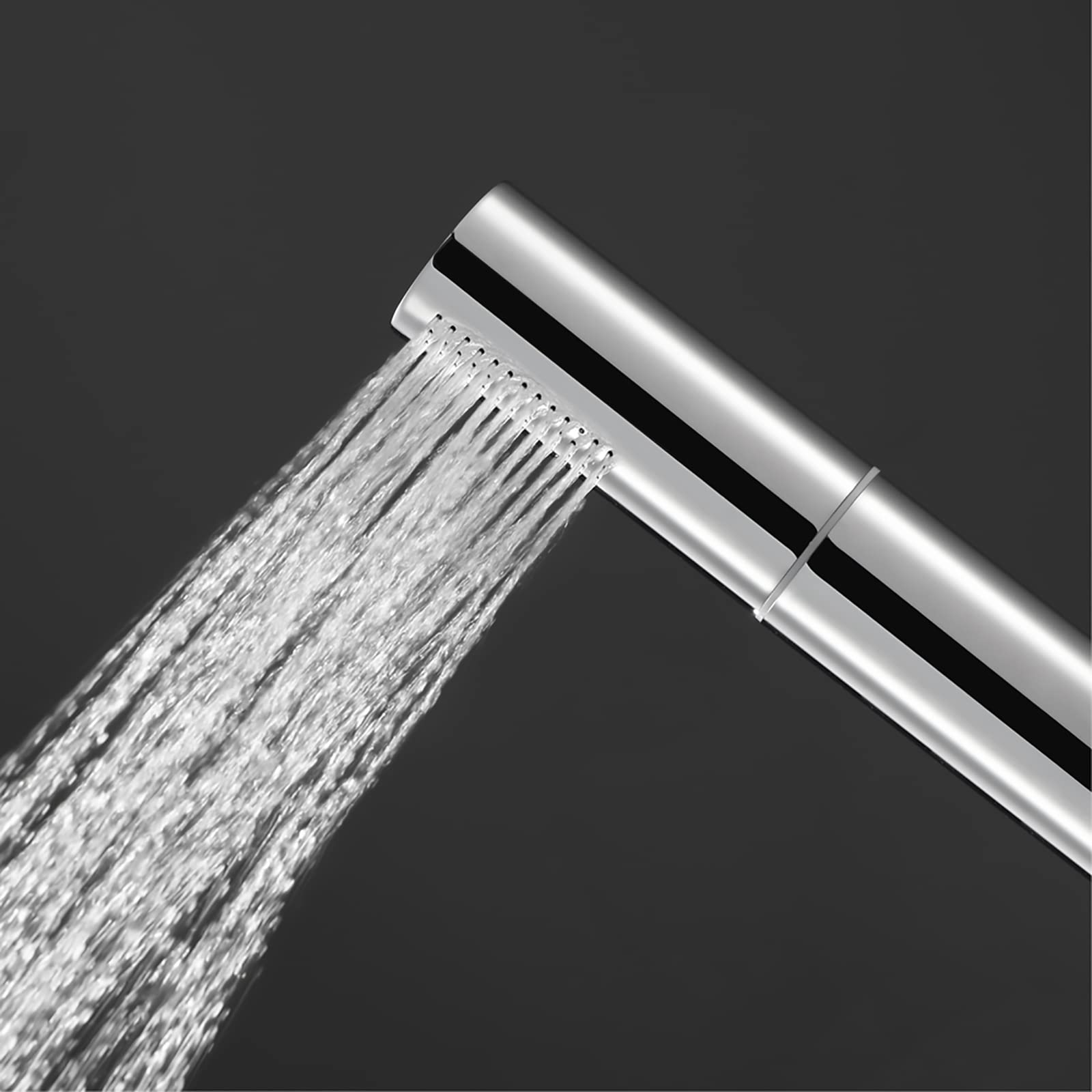 Handheld Bidet Sprayer for Toilet - Hot & Cold Water Brass Wall Mounted Sprayer Kit with 2 Modes | High Pressure Cleaning for Baby Cloth Diapers | Chrome Finish | Perfect for Bathroom Hygiene & Infant Care