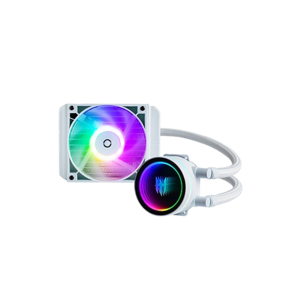 Mirage ARGB 120mm AIO Liquid CPU Cooler - Compatible with Intel & AMD Processors - Perfect for Gaming PCs and High-Performance Workstations