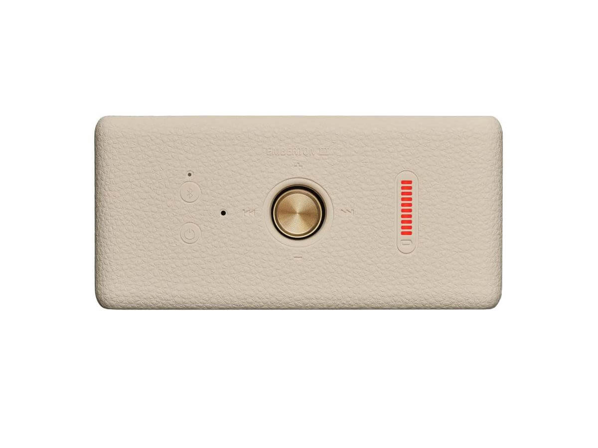 Marshall Emberton III Portable Bluetooth Speaker - Waterproof Wireless Speaker with 20+ Hours Playtime, Rich Bass & Compact Design - Perfect for Outdoor Adventures, Beach Parties & Home Use