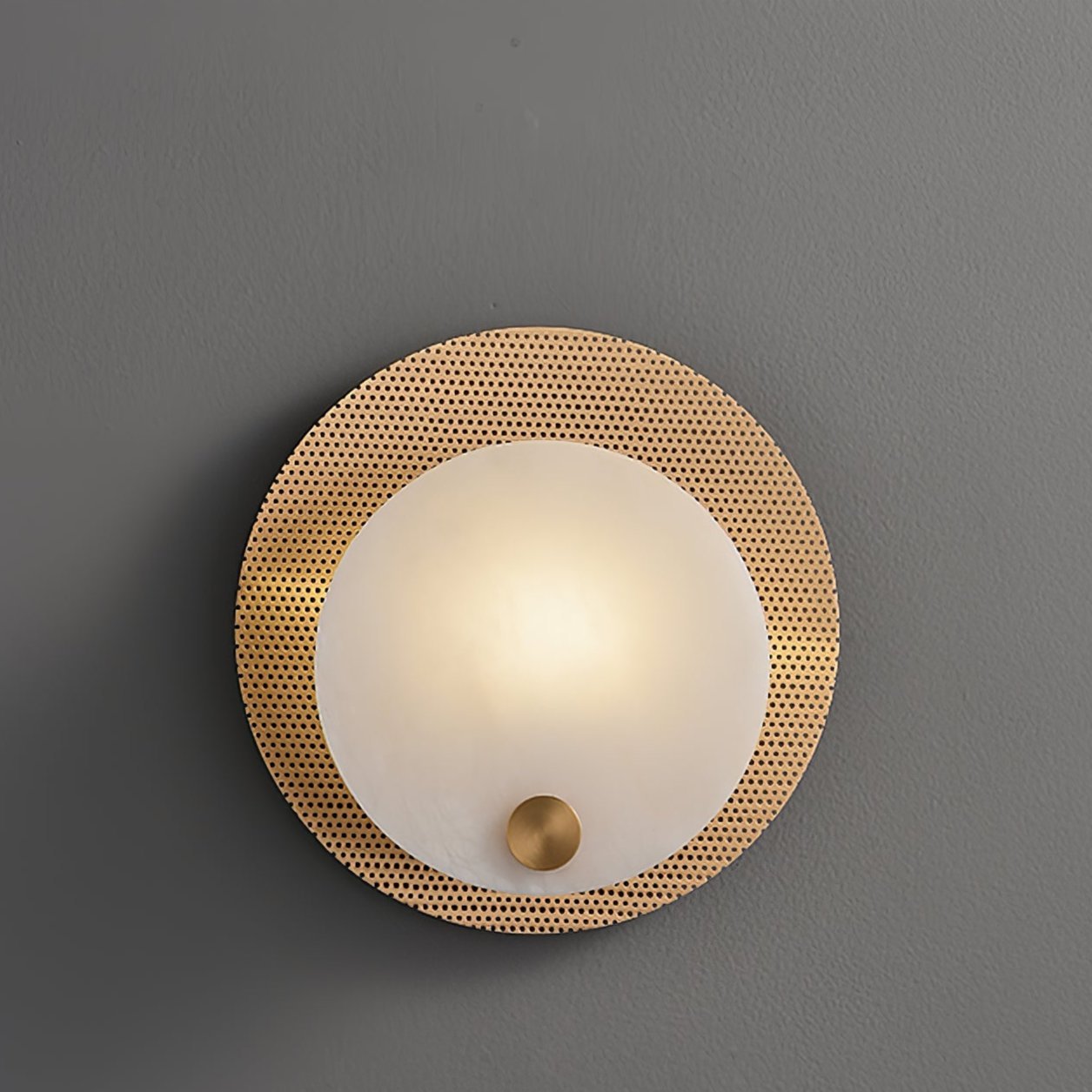 Brass & White