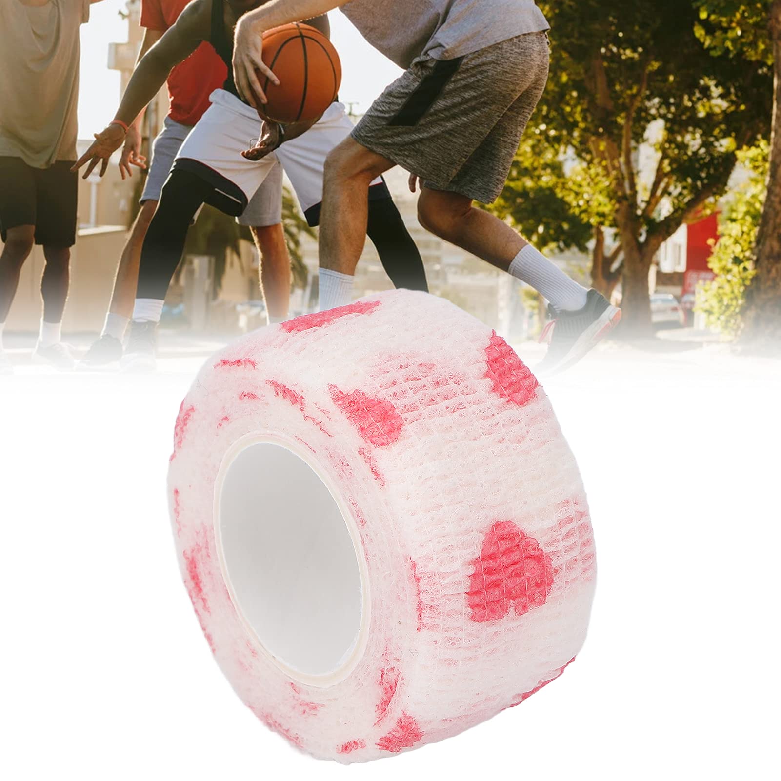 Self-Adhesive Bandage Wrap - Stretch Non-Woven Elastic Tape for Sports, Wrist & Finger Support - Adjustable Athletic Wrap for Injury Prevention & Recovery