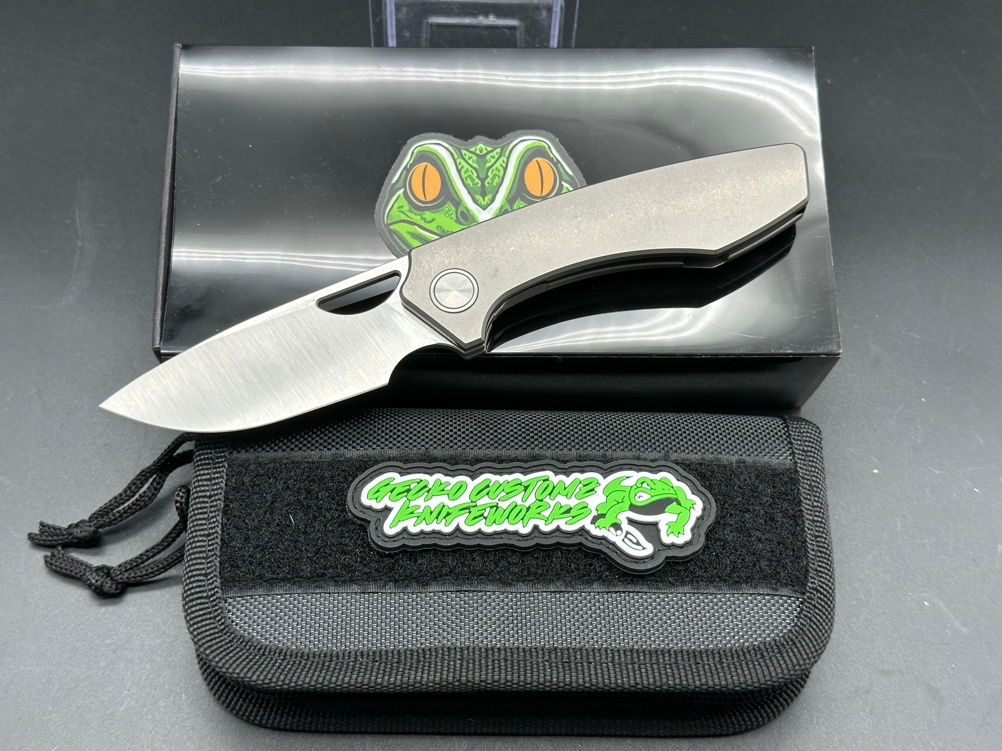 Premium Gecko Customz Sikorae Folding Knife - 3.04