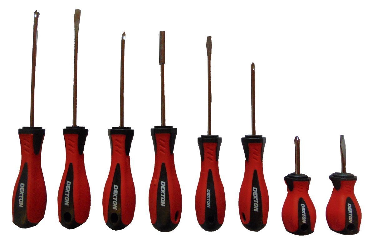 58-Piece Screwdriver and Bit Set with Heavy-Duty Blow Molded Storage Case - Includes 7 Screwdrivers, 10 Precision Screwdrivers, 1 Insert Bit Driver & 40 Assorted Bits | Perfect for DIY Projects, Home Repairs, Electronics Maintenance and Automotive Work