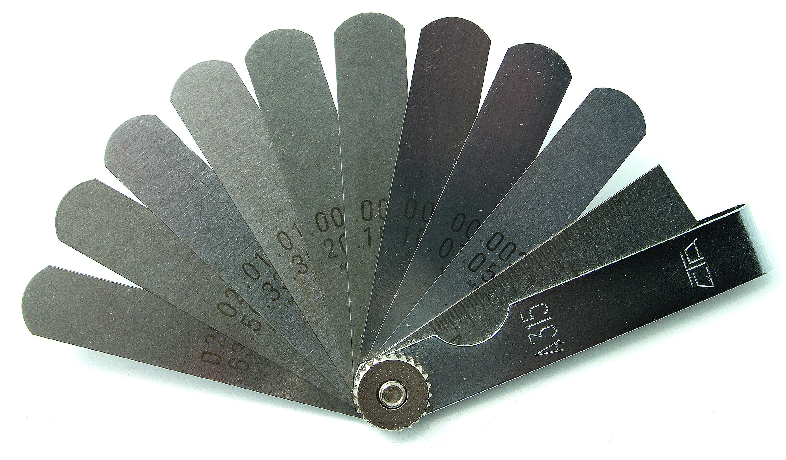 CTA Tools A315 Feeler Gauge Set - 9 Blade Standard Precision Measuring Tool for Automotive, Motorcycle & Engine Valve Gap Adjustment