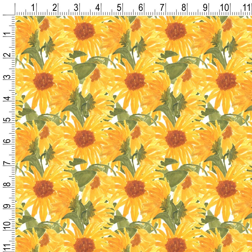 Sunny Sunflowers Gift Wrap Wrapping Paper Rolls - Vibrant Floral Design for Birthday, Wedding & Party Decorations - 24