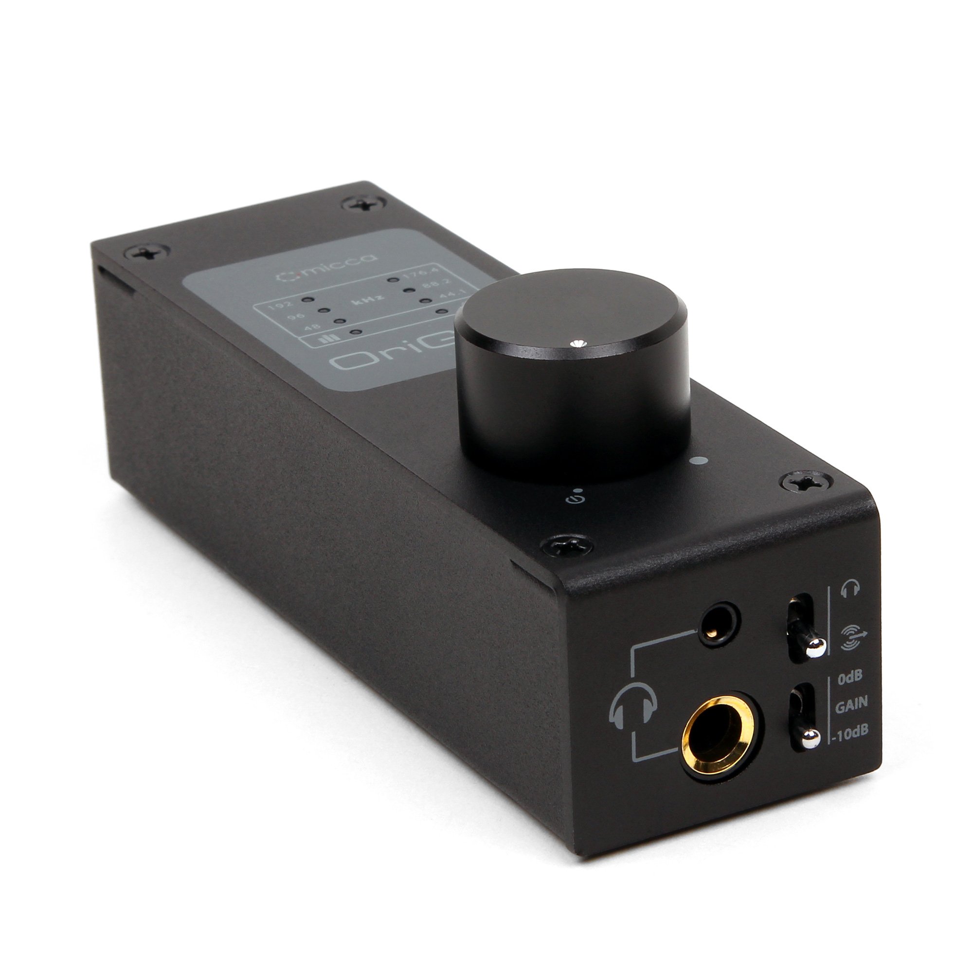 Micca OriGen G3 HiFi USB & Optical DAC Headphone Amplifier - 24-Bit/192kHz, Preamp with Volume Control for Desktop & Laptops - Perfect for Audiophiles, Gaming & Home Studio Setups