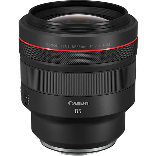 Canon RF 85mm f/1.2L USM Lens - Professional Portrait Prime Lens with Ultra-Fast Aperture for Canon Mirrorless Cameras | Perfect for Wedding Photography, Studio Portraits & Low-Light Shooting