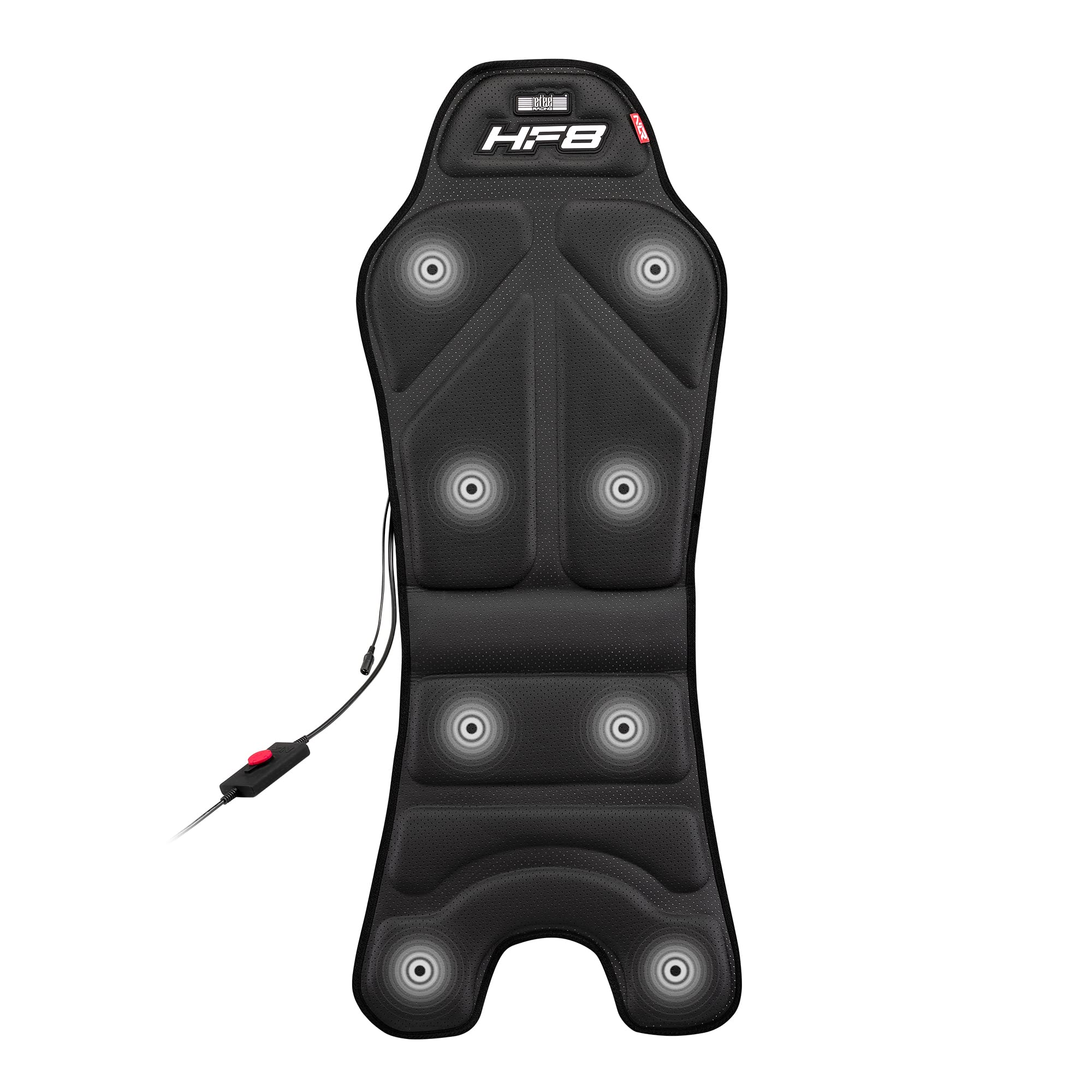 Next Level Racing HF8 Haptic Feedback Gaming Pad (NLR-G001) - Immersive Force Feedback for PC & Console Racing Games - Enhance Realism in Sim Racing, Flight Sims & VR Gaming