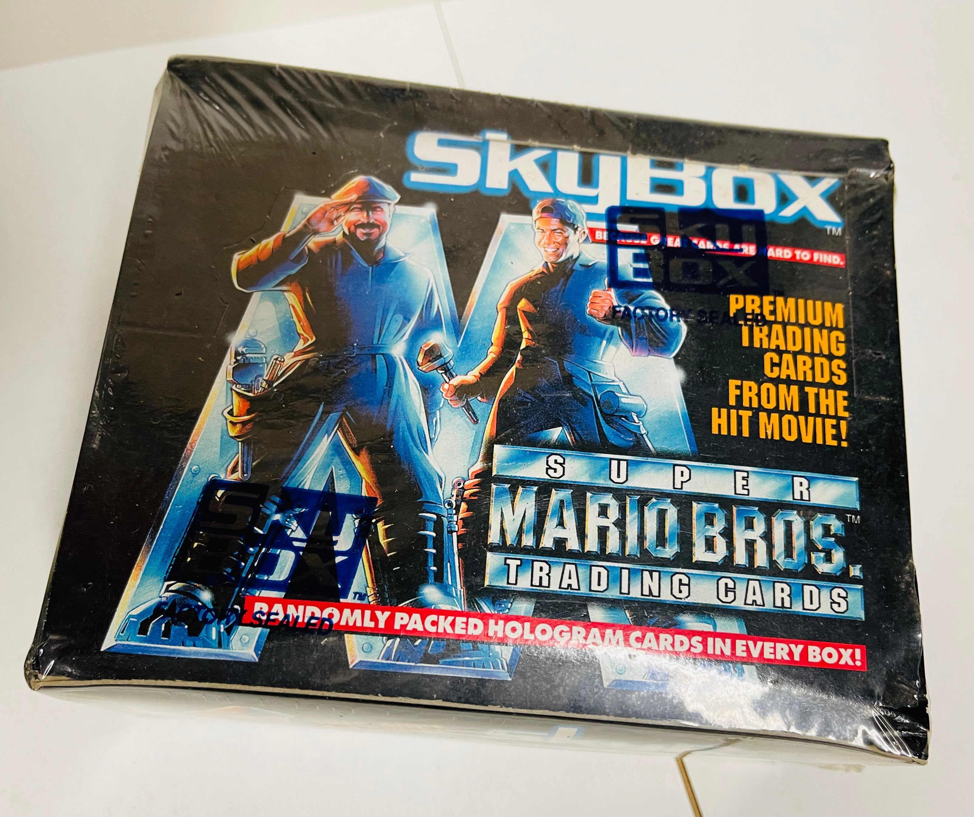 Super Mario Bros. Movie Trading Cards Box (1993) - Factory Sealed Collectible - Perfect for Gaming Fans & Nostalgic Gift Ideas