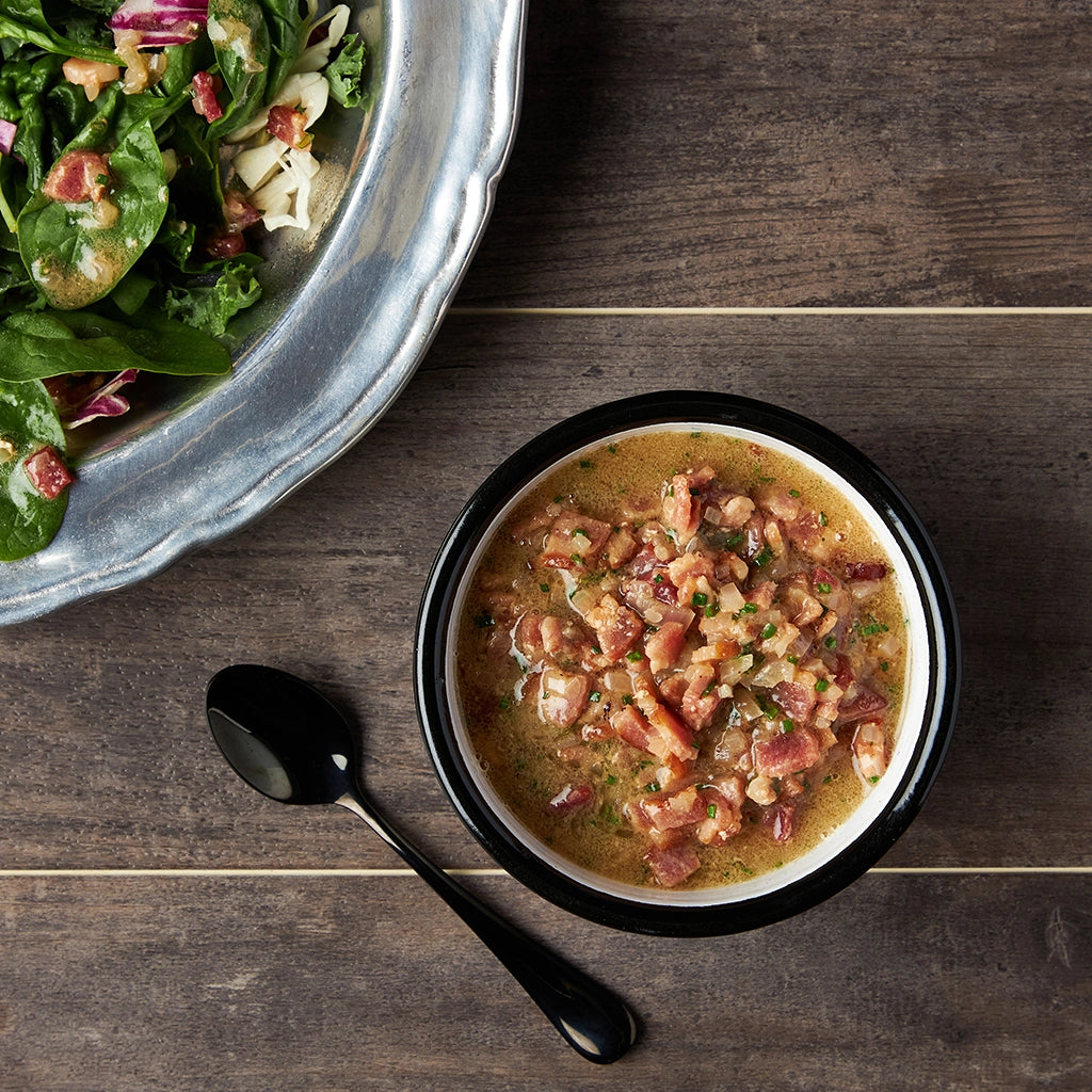 Delicious Warm Bacon Vinaigrette Dressing - Premium Salad Dressing for Fresh Greens, Sandwiches & Home Cooking - Perfect for Salads, Wraps & Gourmet Recipes