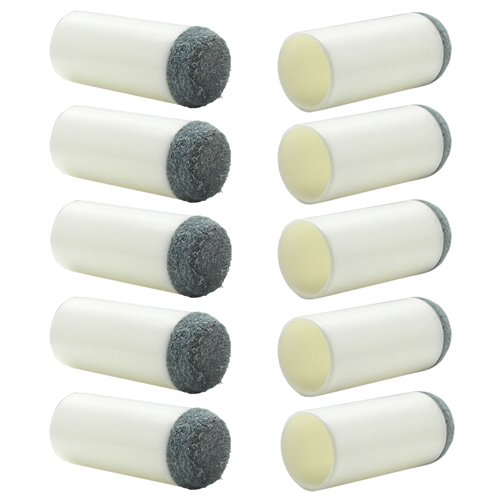 11.5mm Pool Cue Slip-On Tips - Premium Billiard Accessories for Smooth Play & Improved Grip | Perfect for Bars, Game Rooms & Professional Tournaments