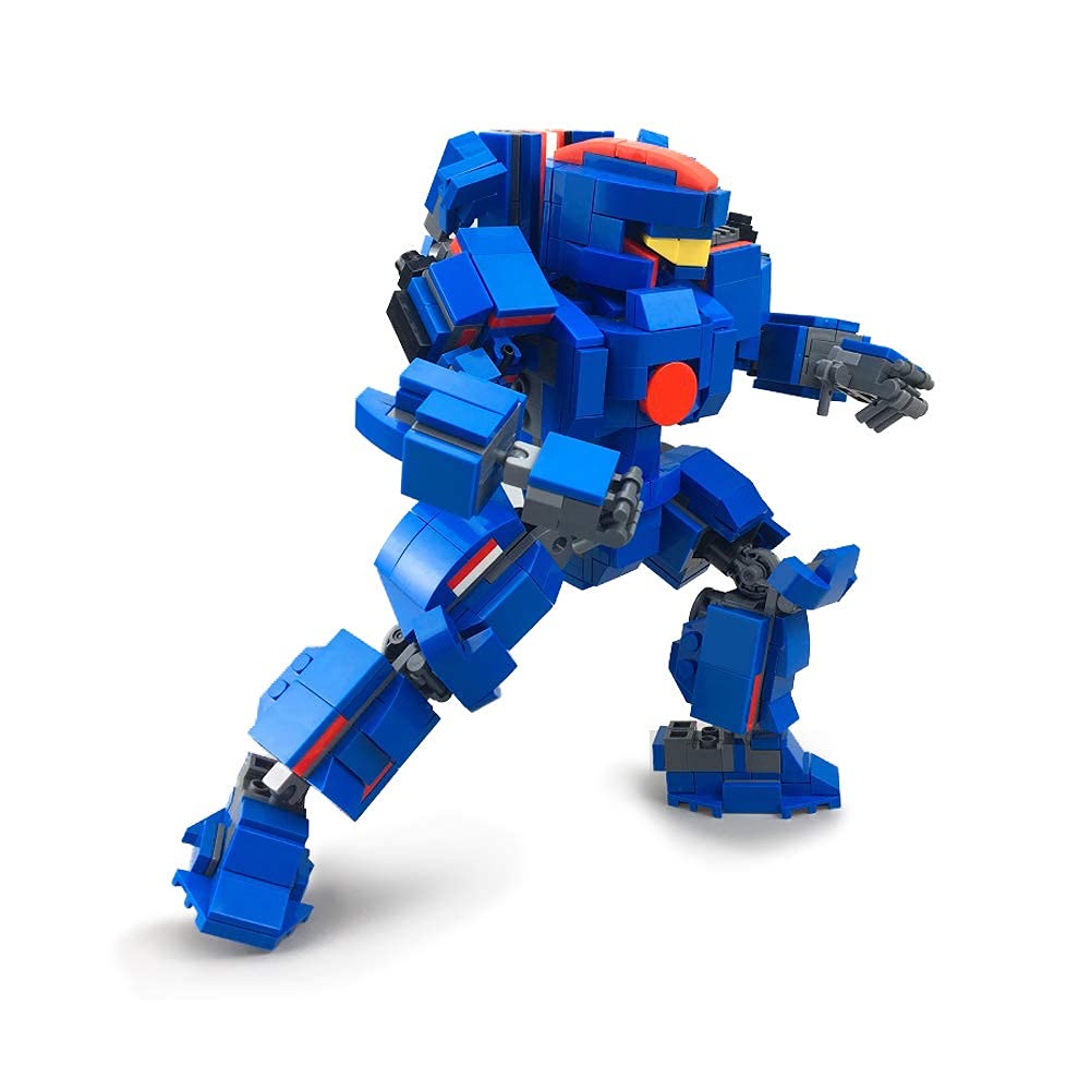 Dangerous Wanderer MOC Frame Mech Robot Building Blocks Set - 590 Pieces STEM Toy for Adults & Kids | Creative Construction, DIY Projects & Collectible Display