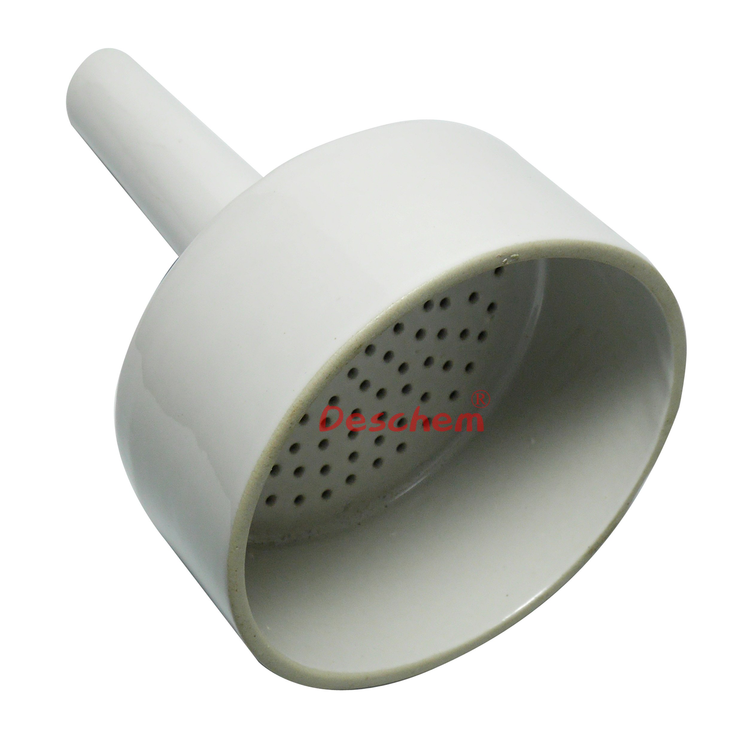 120mm Porcelain Buchner Funnel - 12cm OD Lab Filtration Equipment for Chemistry Experiments & Essential Oil Extraction | Durable Laboratory Glassware for Scientific Research & Home DIY Projects