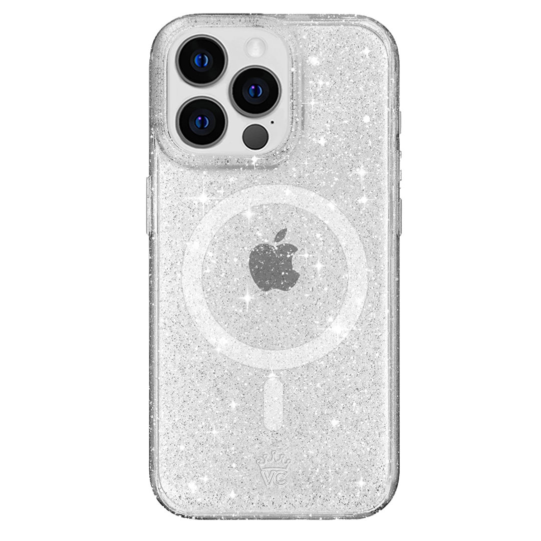 Sparkling Stardust Glitter iPhone Case - Protective & Stylish Cover for iPhone 13/14/15 Pro Max - Perfect for Parties, Festivals & Everyday Glam