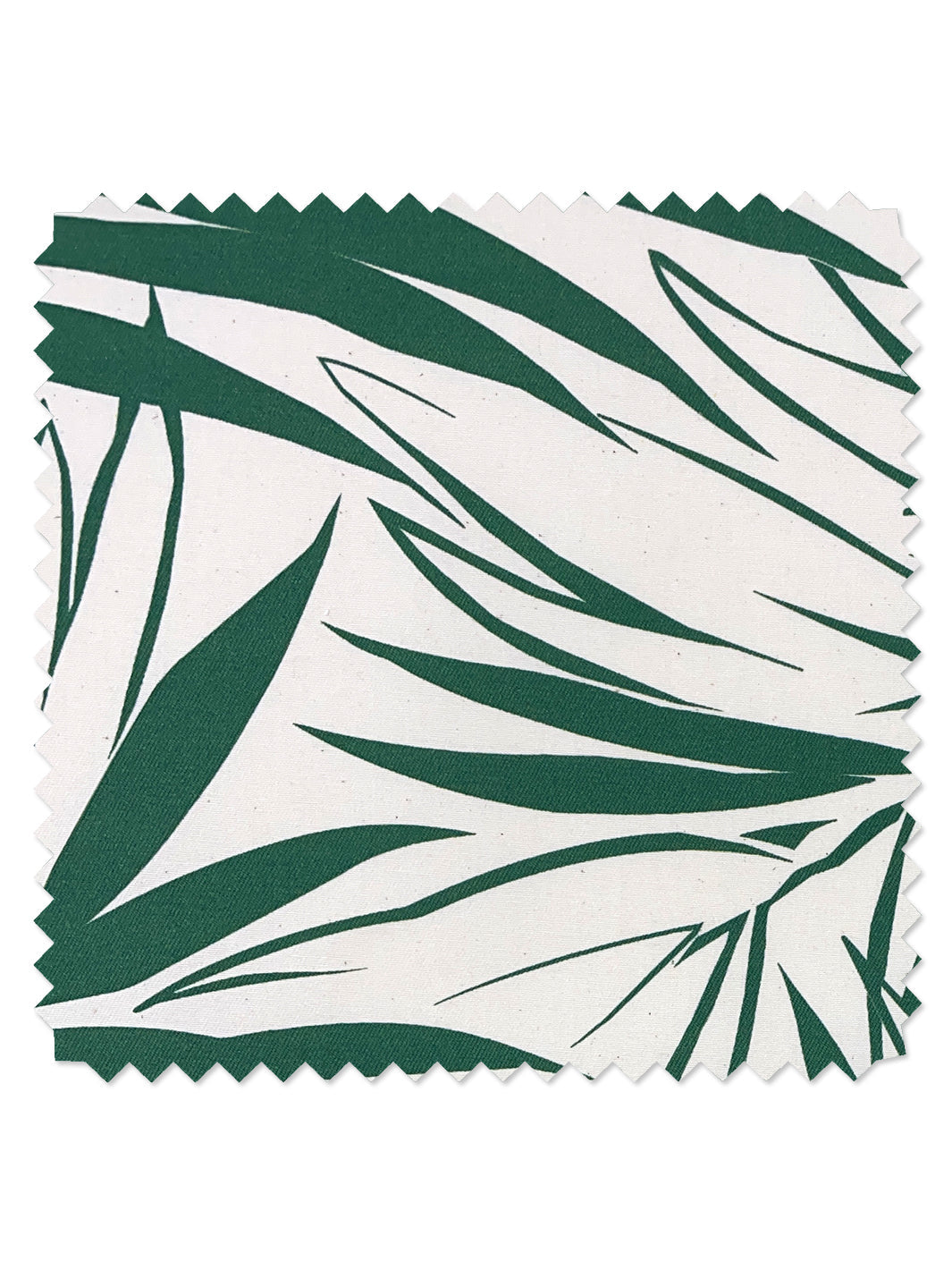 Majesty Palm Flax Linen Fabric by Wallshoppe - Premium Green Home Decor Fabric for Curtains, Pillows & Upholstery