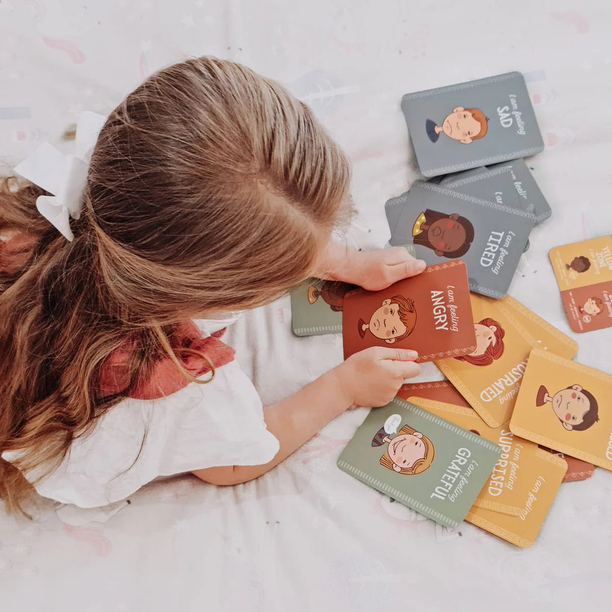 Creative Sprout Kids Emotion Affirmation Cards - Positive Affirmations for Children's Emotional Growth - Perfect for Therapy, Classroom & Home Use