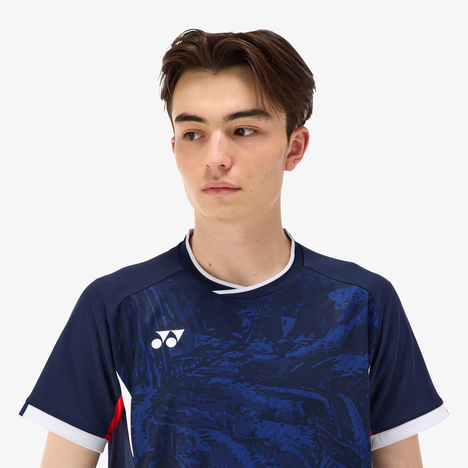 Yonex Men's Tennis Shirt 10593 - Navy Blue Performance Polo for Competitive Play & Casual Wear