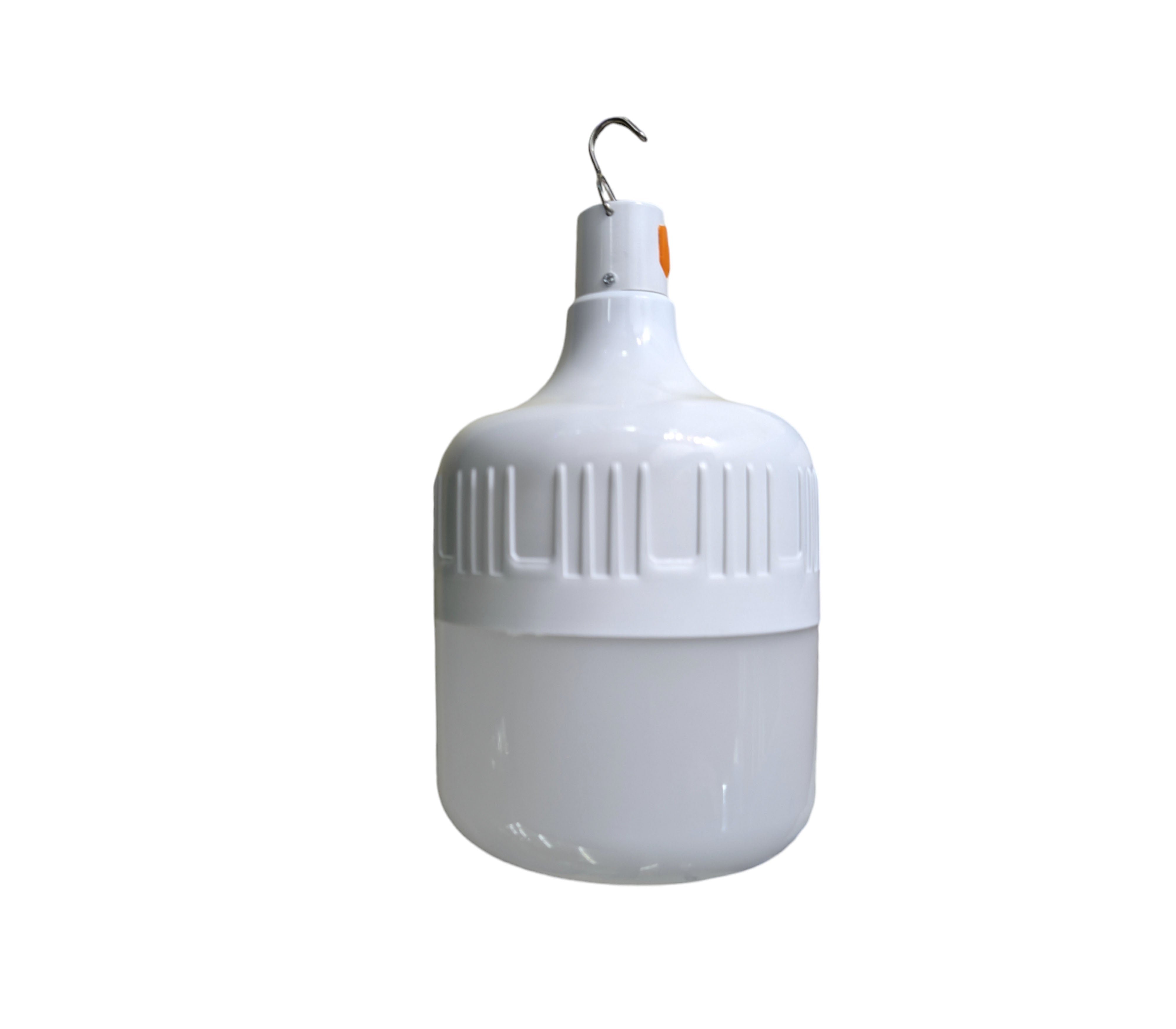 50W Rechargeable LED Light Bulb with USB Port - Energy Efficient, Long Lasting for Home, Camping, Emergency Use