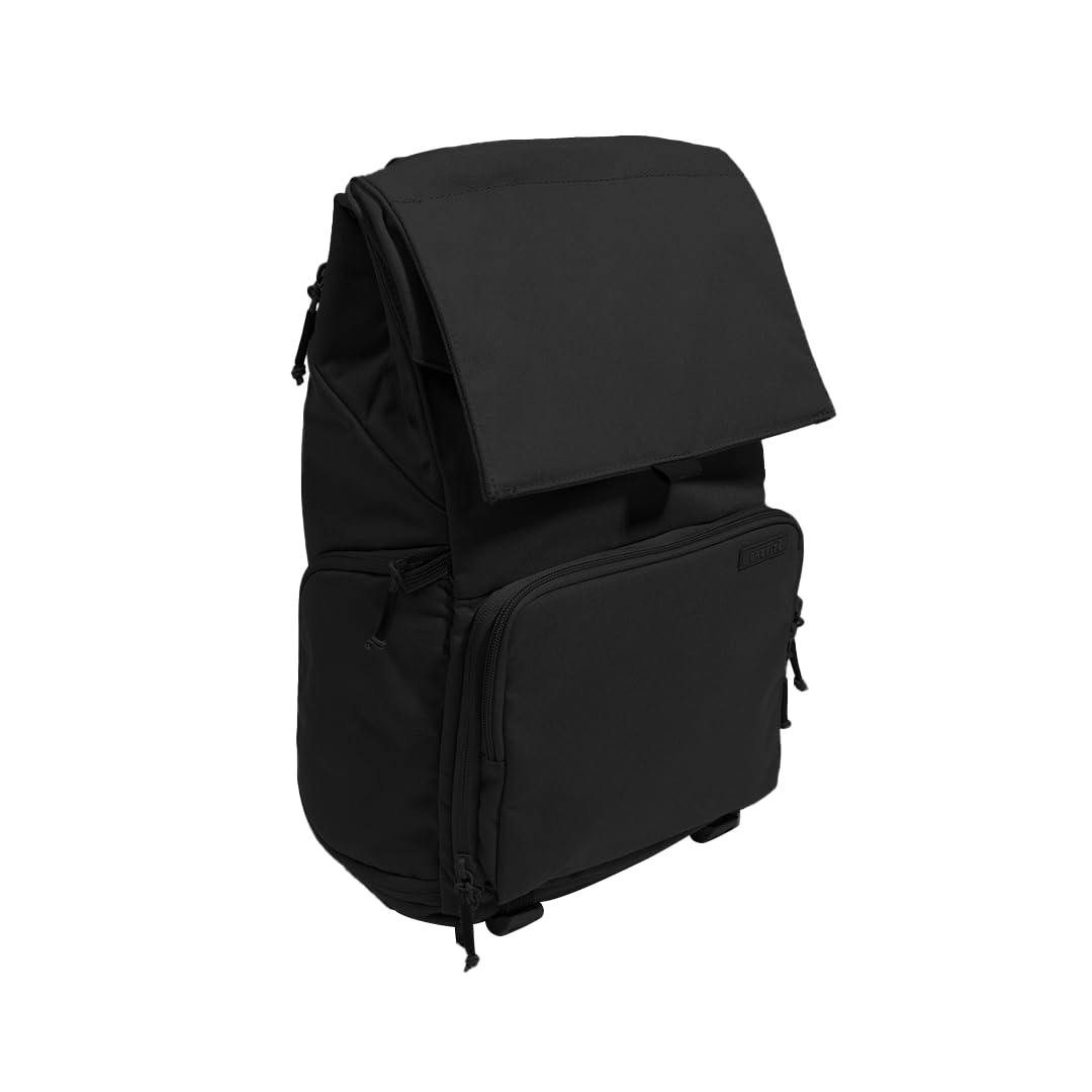 BREVITE The Runner - 18L Compact Camera Backpack for Photographers | Lightweight Travel DSLR Backpack with Laptop Compartment | Waterproof & Durable for Hiking, Commuting & Air Travel (Triple Black)