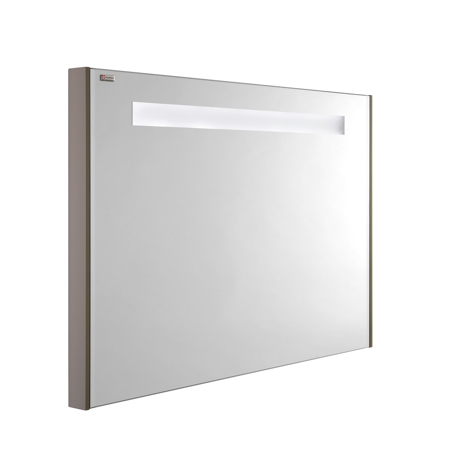 40 LED Backlit Bathroom Vanity Mirror with Wall Mount - Modern Mink Finish by VALENZUELA | Perfect for Makeup, Shaving & Home Decor