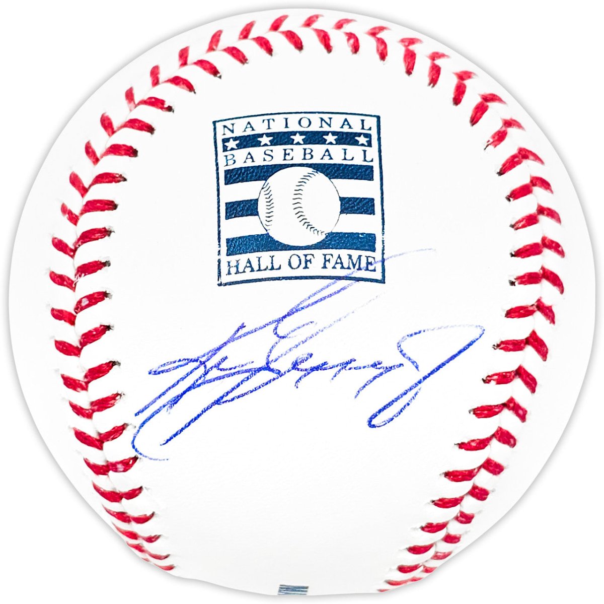 Ken Griffey Jr Seattle Mariners Autographed Baseball with Official Hall of Fame Logo - Collectible Memorabilia for Sports Fans and Gift for Baseball Enthusiasts