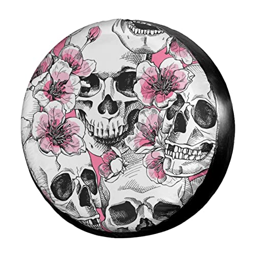 Sugar Skull Skeleton Flower Pink