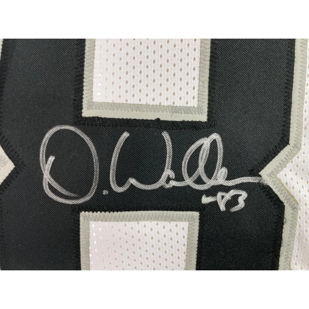 Darren Waller Autographed Las Vegas Raiders White Jersey - Certified JSA COA - Limited Edition Signed NFL Football Jersey - Perfect for Collectors, Fans, and Sports Memorabilia Displays