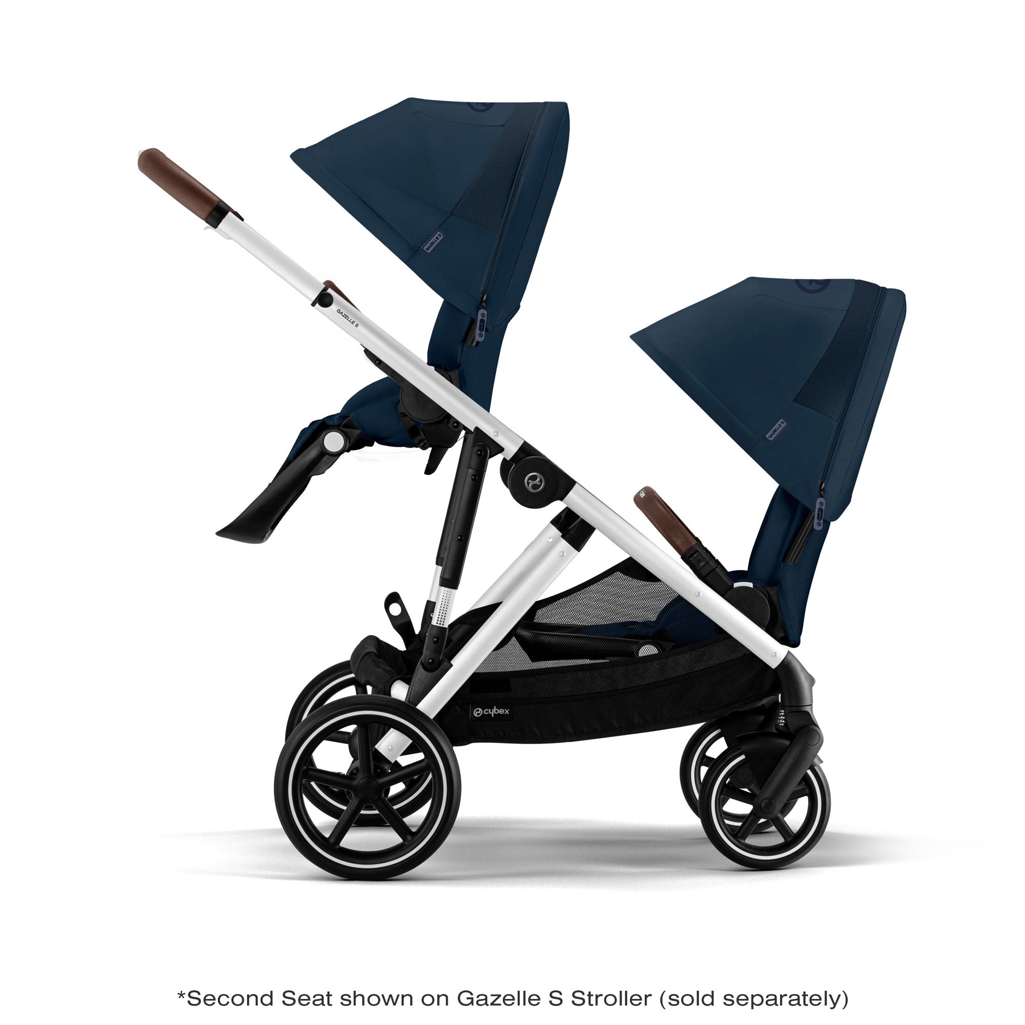 Cybex e Gazelle & Gazelle S Stroller Second Seat - Compatible with Cybex Strollers for Twins or Siblings - Perfect for Shopping, Travel & Outdoor Adventures