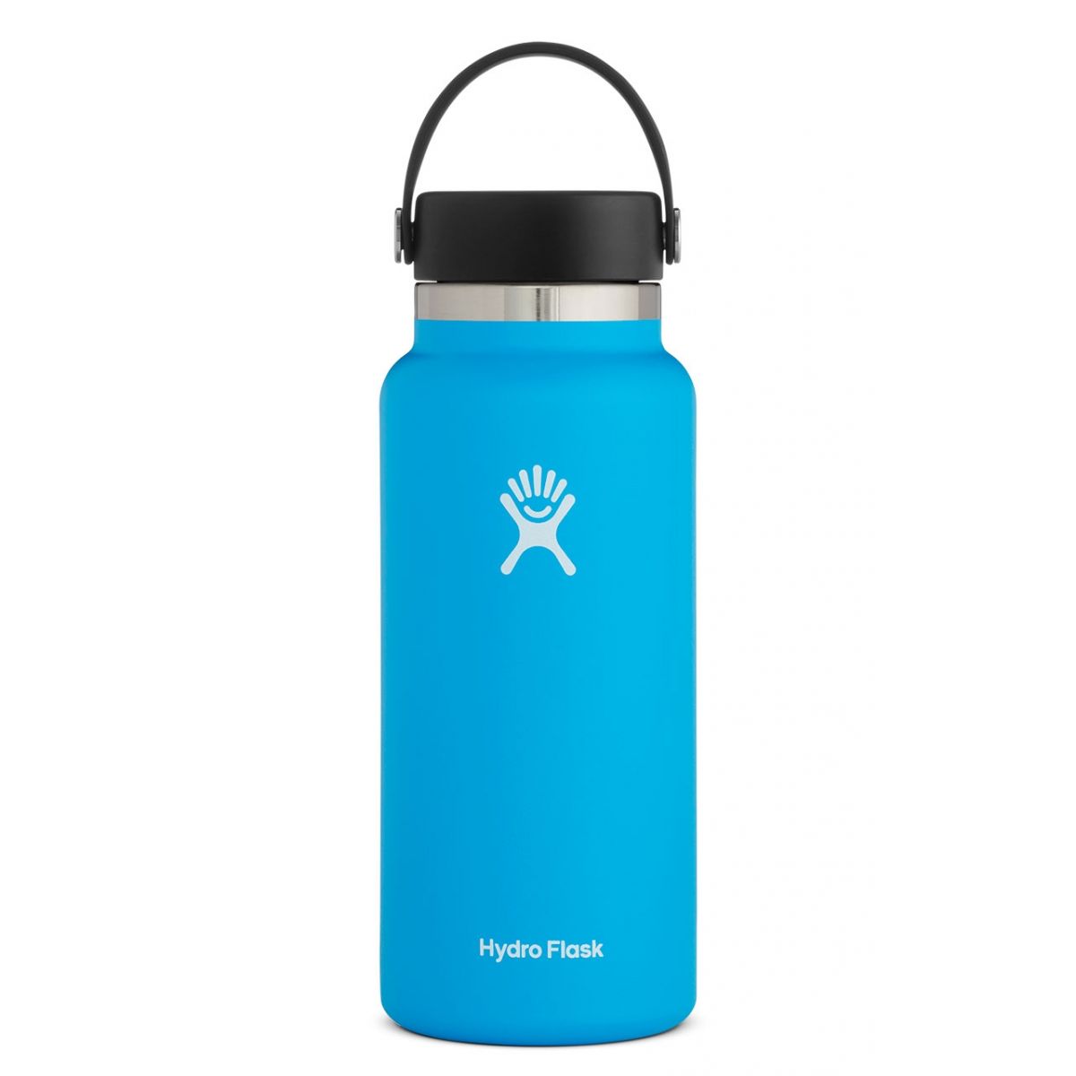 32 oz Wide Mouth Water Bottle - BPA Free, Leak Proof, Insulated Stainless Steel for Gym, Hiking & Outdoor Activities