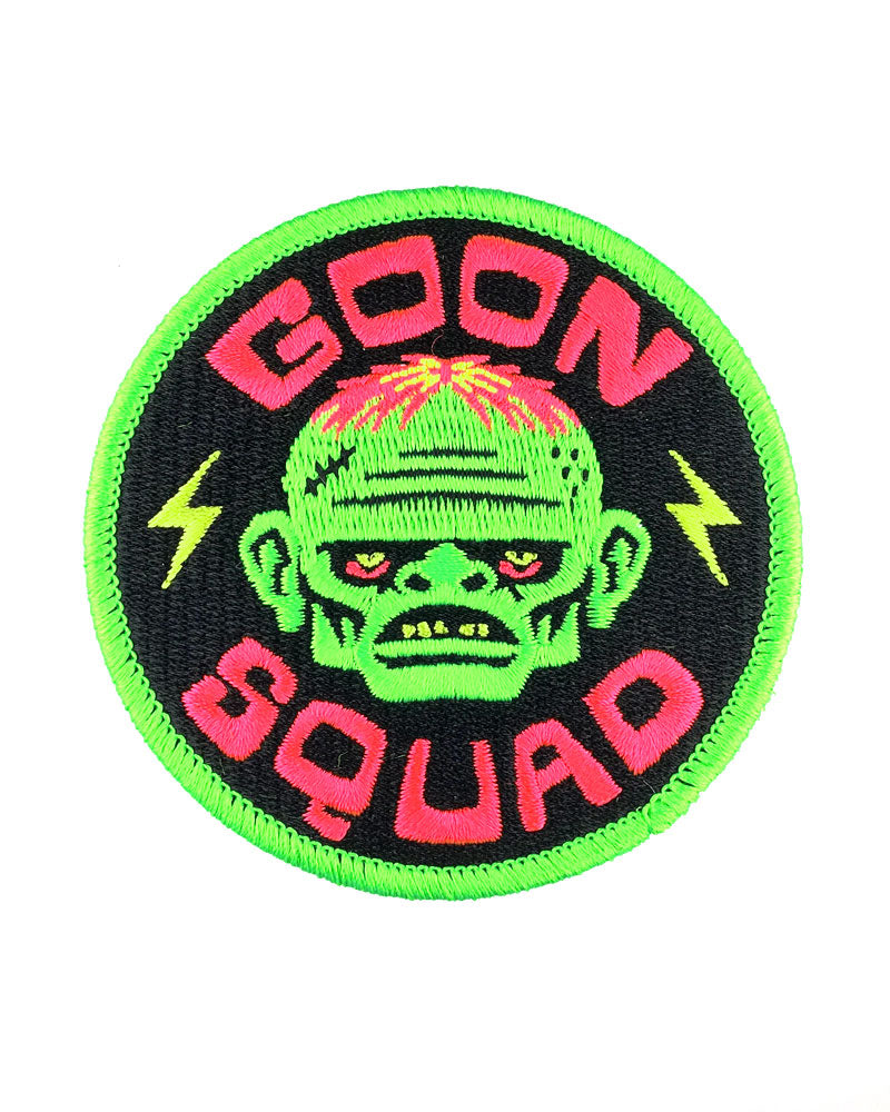 Goon Squad Embroidered Patch - Iron-On or Sew-On for Jackets, Hats & Bags - Perfect for DIY Customization & Gifts