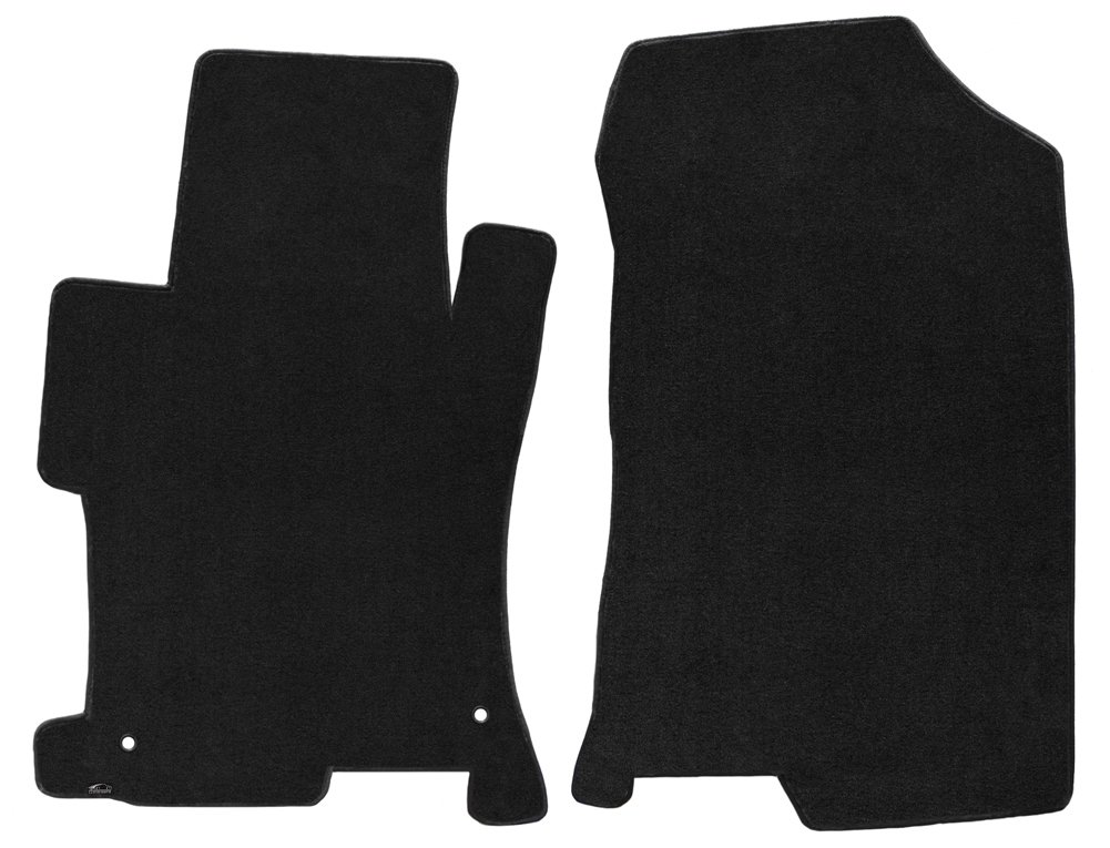 Lloyd Mats 2-Piece Velourtex Black Carpet Floor Mats for Honda Accord 2008-2012 | Premium Car Floor Protection | Perfect for Daily Commute & Road Trips